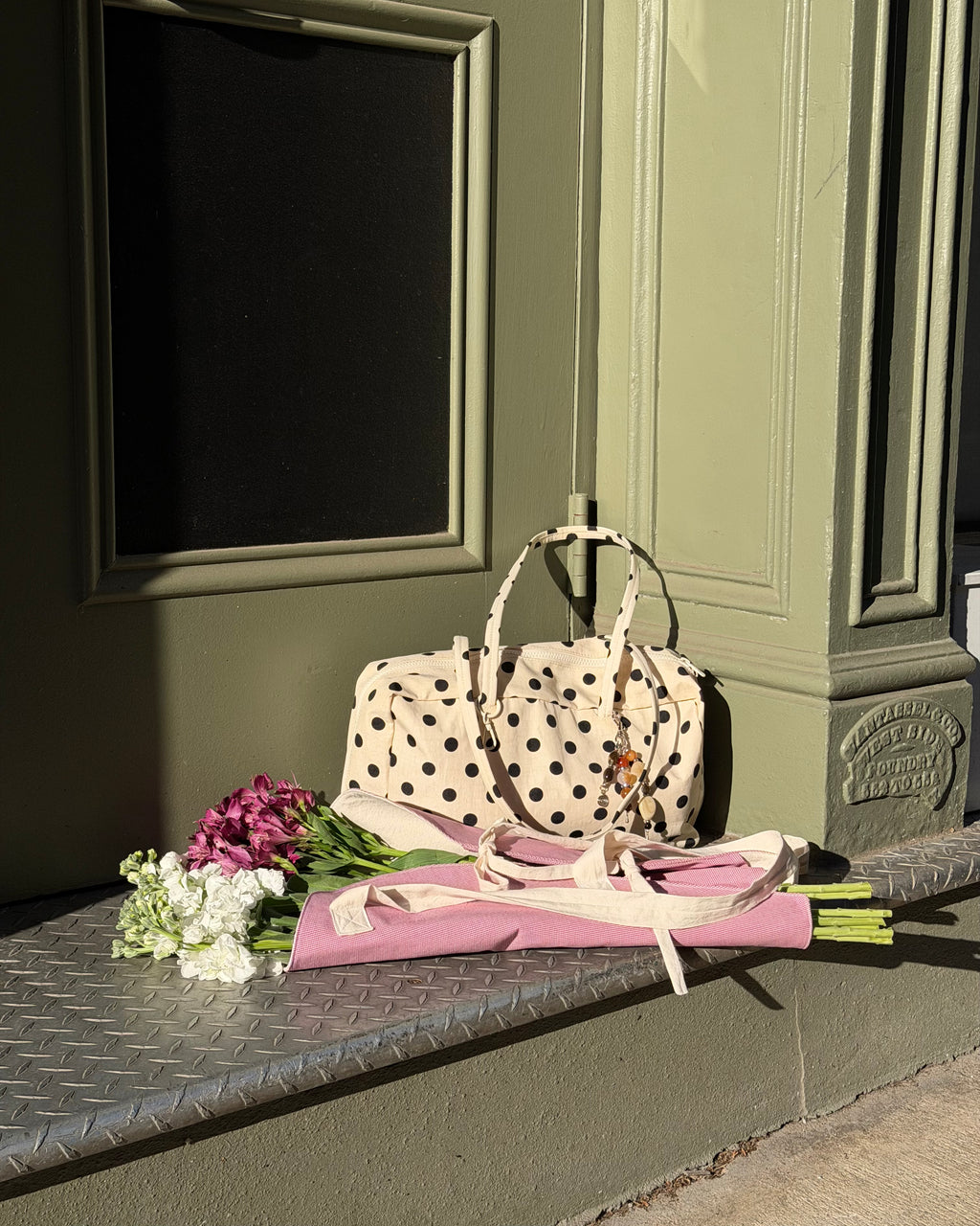 fresh flower tote